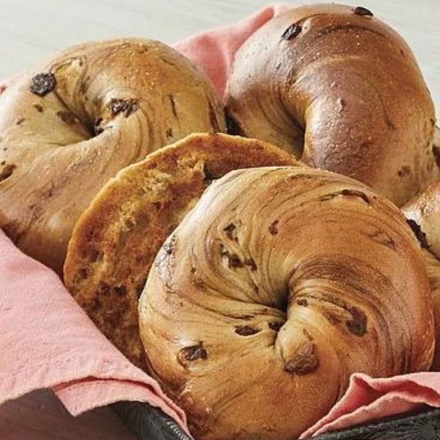 Cinnamon raisin protein bagel at The Healthy Hive in Clearwater