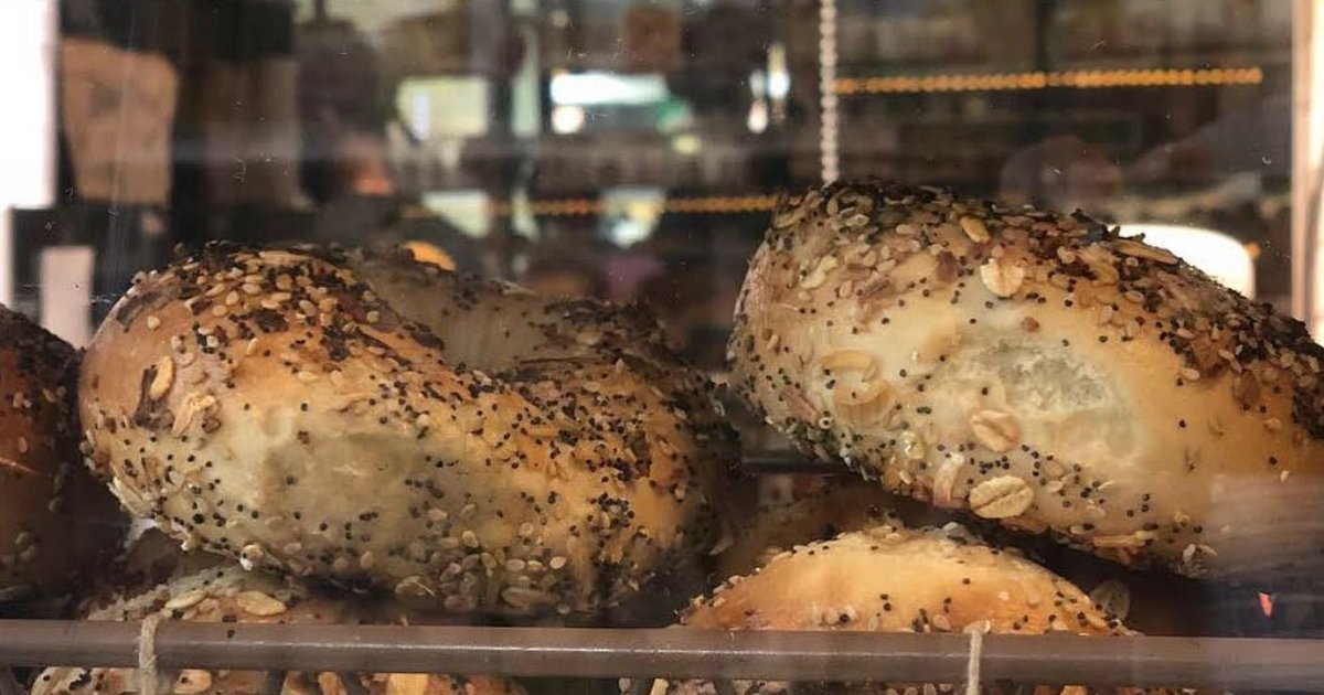 Protein bagels with protein cream cheese at The Healthy Hive, Clearwater FL